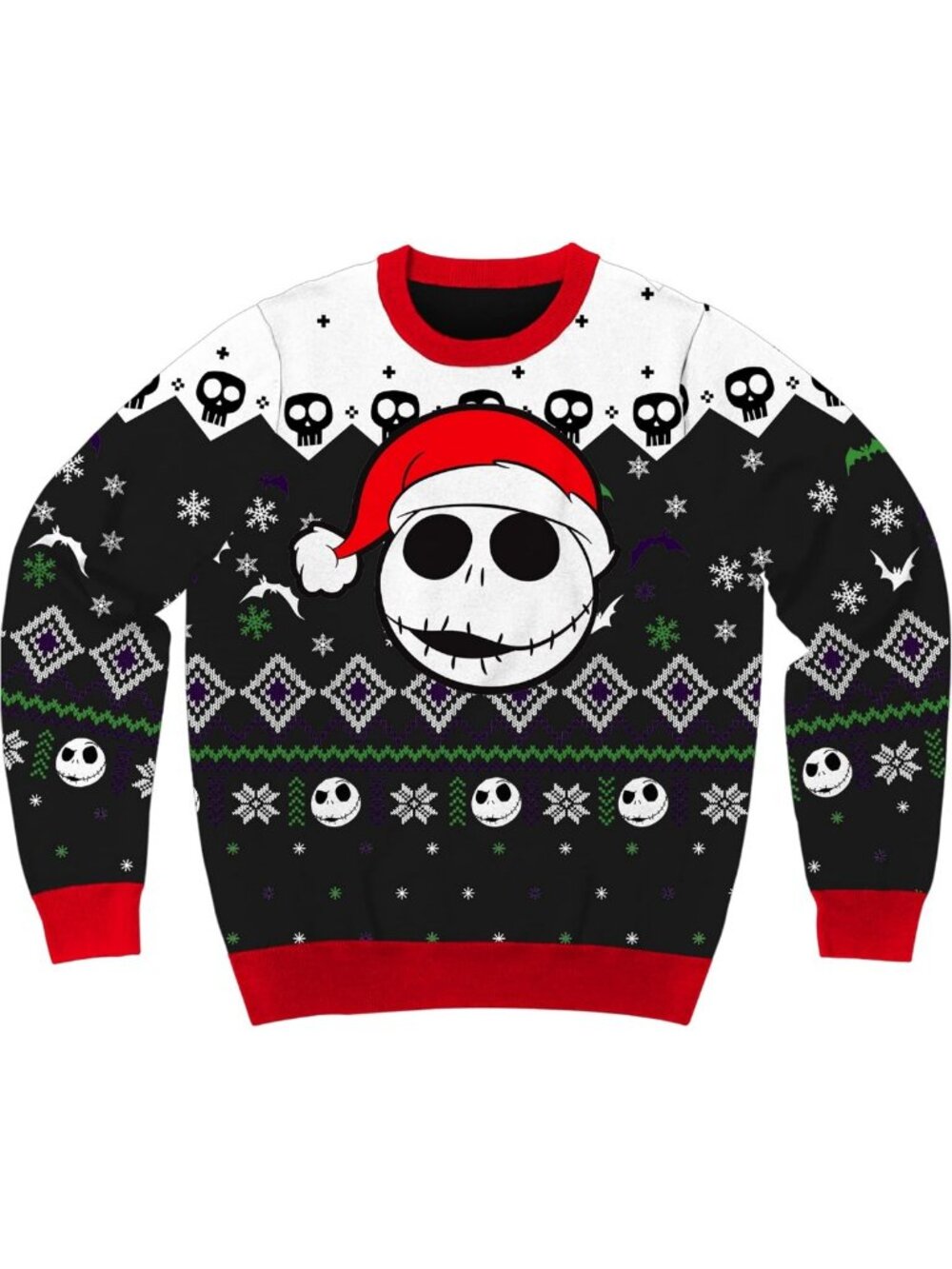 Cozy Jack Skellington Holiday Sweater | Nightmare Before Christmas Style